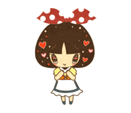 A very lovely girl(English ver) sticker #3145130