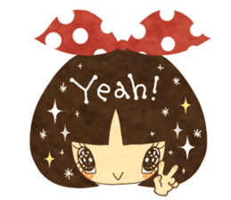 A very lovely girl(English ver) sticker #3145131