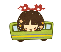 A very lovely girl(English ver) sticker #3145137