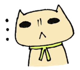 faintly cats sticker #3145405