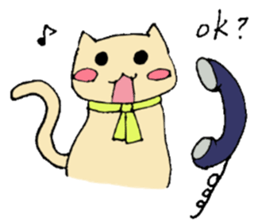 faintly cats sticker #3145414