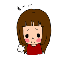 Daily life of the son and mum sticker #3145835