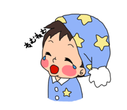 Daily life of the son and mum sticker #3145855