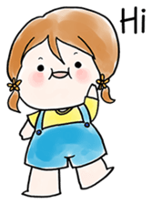 Belle | The Chubby Girl sticker #3145900