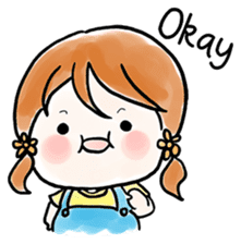 Belle | The Chubby Girl sticker #3145903