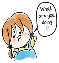 Belle | The Chubby Girl sticker #3145905