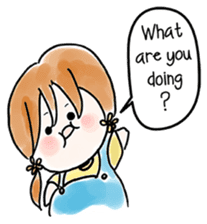 Belle | The Chubby Girl sticker #3145905