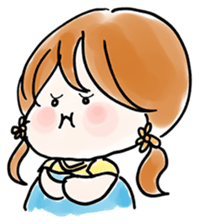 Belle | The Chubby Girl sticker #3145913