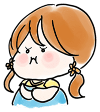 Belle | The Chubby Girl sticker #3145913