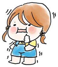 Belle | The Chubby Girl sticker #3145922