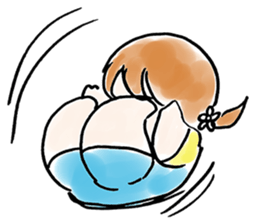 Belle | The Chubby Girl sticker #3145923