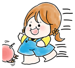 Belle | The Chubby Girl sticker #3145927