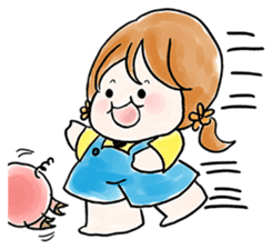 Belle | The Chubby Girl sticker #3145927