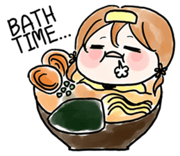 Belle | The Chubby Girl sticker #3145931