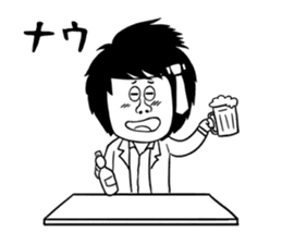 Working with Lazy Guy and Fat Manager sticker #3146276