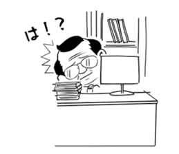 Working with Lazy Guy and Fat Manager sticker #3146298