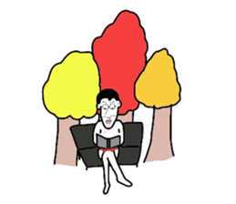 Happy man sticker #3146637