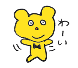 FUNNY BEARS Sticker (JAPANESE) sticker #3146877