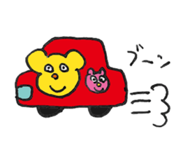 FUNNY BEARS Sticker (JAPANESE) sticker #3146881