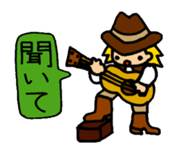 The King and people of amusing country sticker #3147331