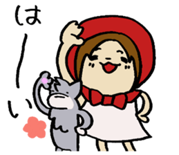 Akazukin lives in Nagoya sticker #3148153