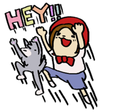 Akazukin lives in Nagoya sticker #3148162