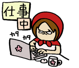 Akazukin lives in Nagoya sticker #3148163