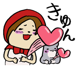 Akazukin lives in Nagoya sticker #3148168