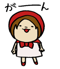 Akazukin lives in Nagoya sticker #3148170