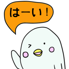 White dolphin Kyupi Chat version