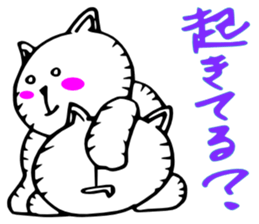 A cat and fruit 2 sticker #3148470