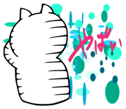 A cat and fruit 2 sticker #3148472