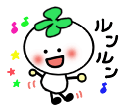 Four-leafed clover of happiness 1 sticker #3148895