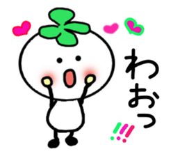 Four-leafed clover of happiness 1 sticker #3148897