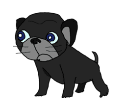 I am Pug sticker #3148899