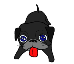 I am Pug sticker #3148907