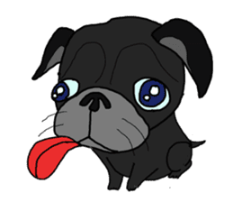 I am Pug sticker #3148911