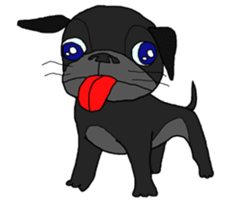 I am Pug sticker #3148913