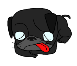 I am Pug sticker #3148916