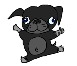 I am Pug sticker #3148917