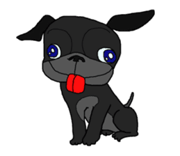 I am Pug sticker #3148919