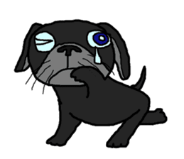 I am Pug sticker #3148921