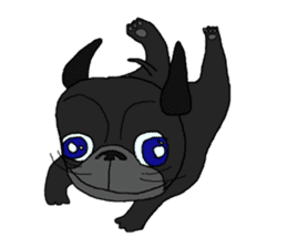 I am Pug sticker #3148922