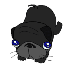 I am Pug sticker #3148923