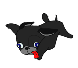 I am Pug sticker #3148925