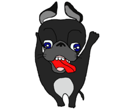 I am Pug sticker #3148934