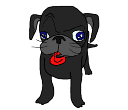 I am Pug sticker #3148935