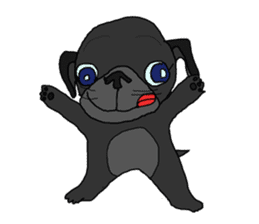 I am Pug sticker #3148936