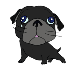 I am Pug sticker #3148937