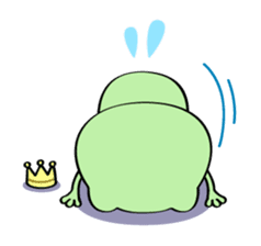 Ququ the Frog sticker #3149324